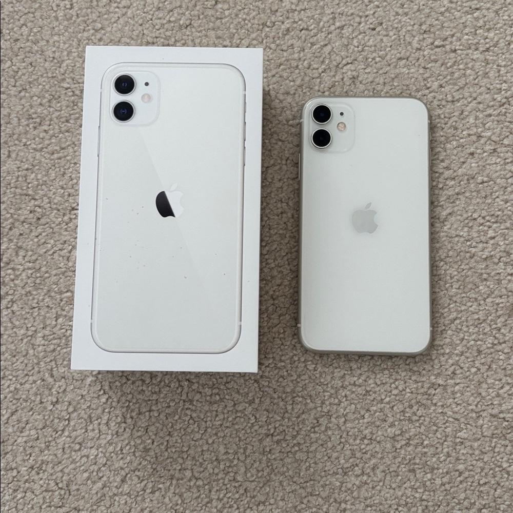 White iPhone 11
